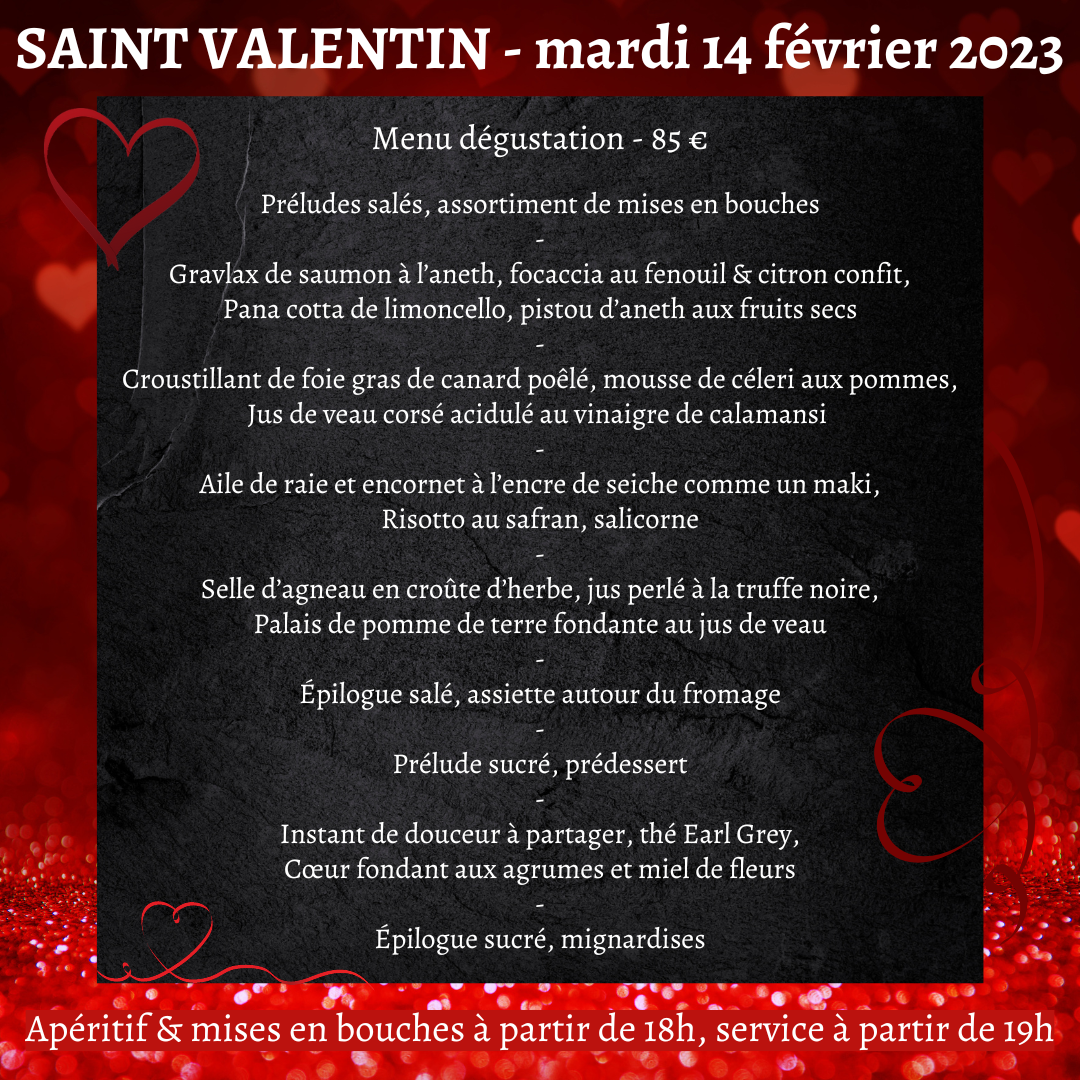 Menu-St-Valentin-2023 - Auberge Lentaise